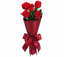 Букет 5 Красных роз Эдлесс Лав в Первомайском Оренбургский район