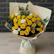 Букет цветов из:  Розы #REPLACE_PRED# Первомайском Оренбургский район