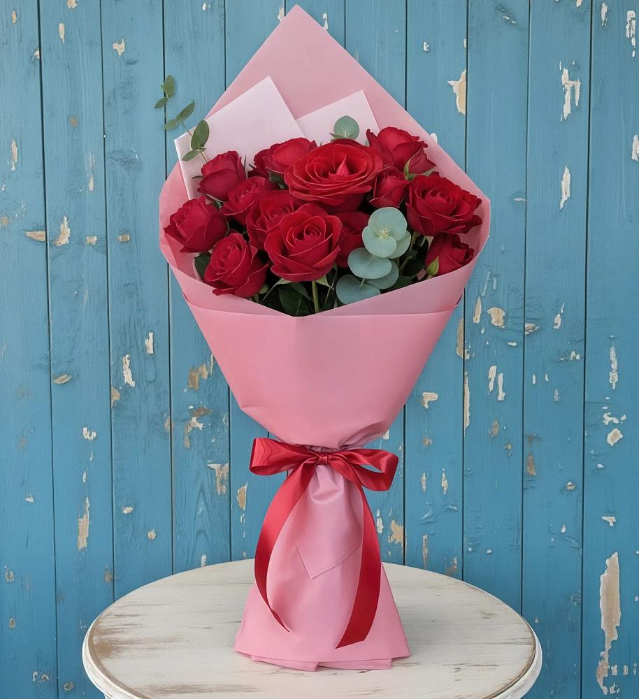 Букет цветов из: Розы в Первомайском Оренбургский район