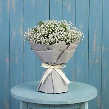 Букет цветов из:  Гипсофила в Первомайском Оренбургский район