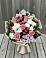 Букет цветов из: Альстромерии, Гвоздики, Розы и Хризантемы в Первомайском Оренбургский район