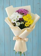 Букет цветов из:  Хризантемы #REPLACE_PRED# Первомайском Оренбургский район