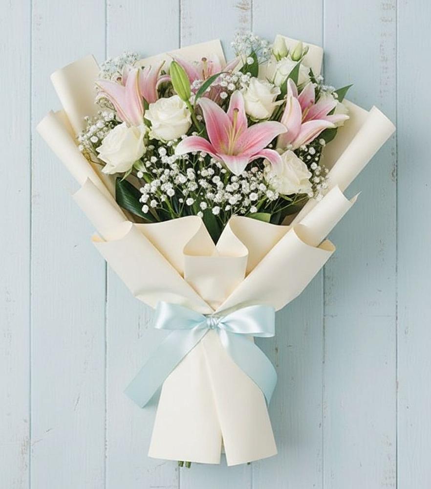 Букет цветов из: Лилии в Первомайском Оренбургский район