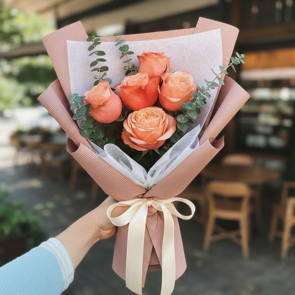 Букет цветов из: Розы в Первомайском Оренбургский район