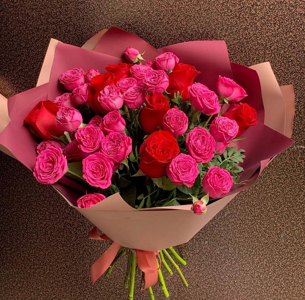 Букет В объятьях нежности в Первомайском Оренбургский район