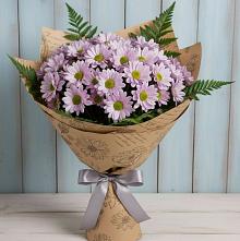 Букет цветов из:  Хризантемы в Первомайском Оренбургский район