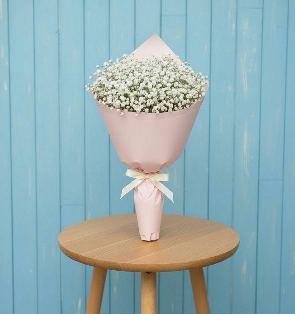 Букет цветов из: Гипсофила в Первомайском Оренбургский район