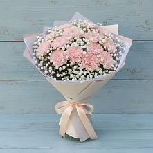 Букет цветов из:  Гвоздики в Первомайском Оренбургский район