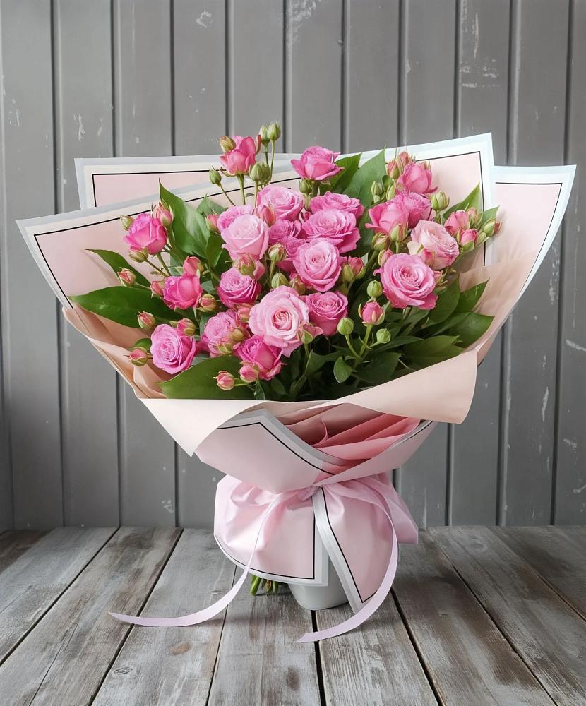 Букет Розовый кустик в Первомайском Оренбургский район