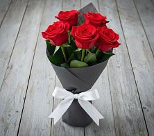 Букет 5 Красных роз Эдлесс Лав #REPLACE_PRED# Первомайском Оренбургский район