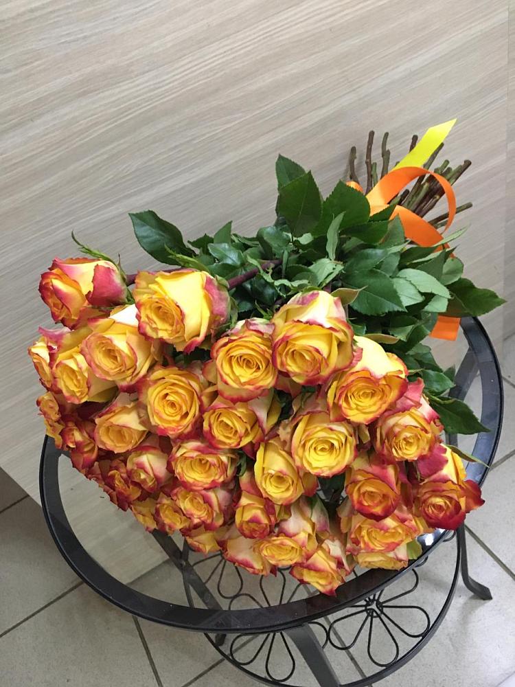 Букет Желтые розы в Первомайском Оренбургский район