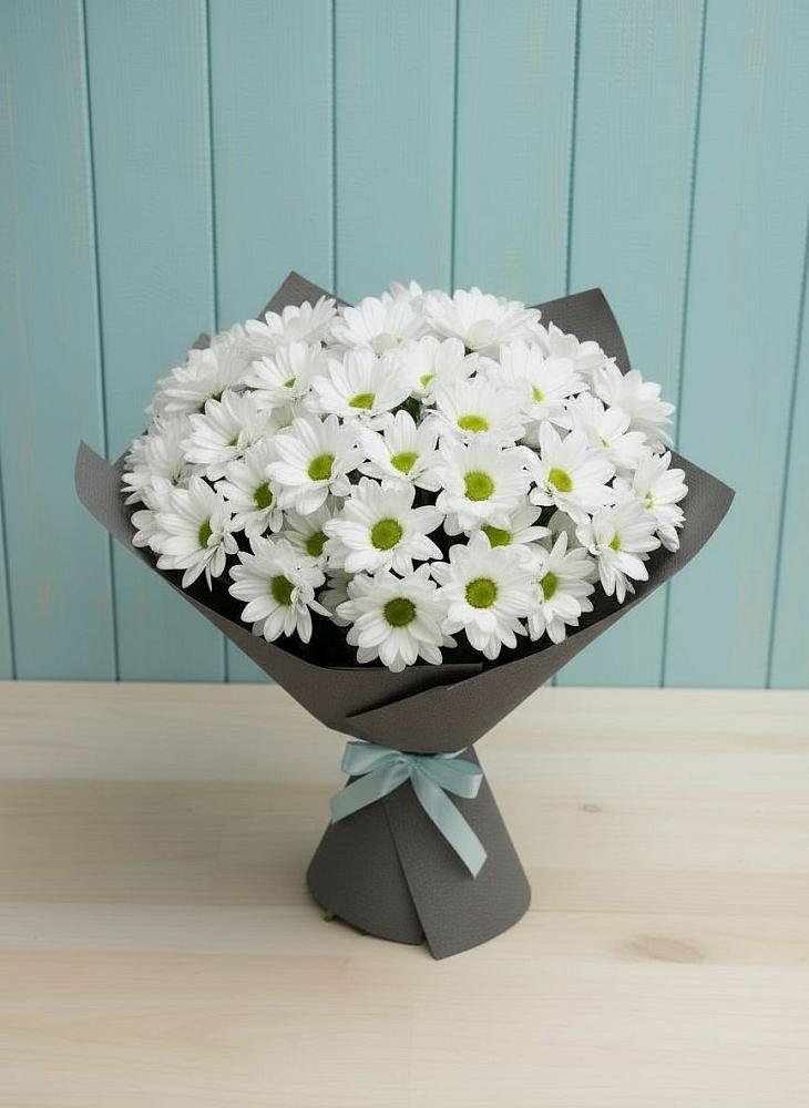 Букет цветов из: Хризантемы в Первомайском Оренбургский район