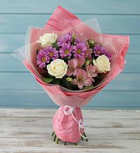 Букет цветов из:  Герберы в Первомайском Оренбургский район