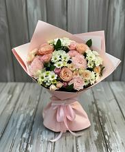 Букет цветов из:  Гвоздики, Розы и Хризантемы #REPLACE_PRED# Первомайском Оренбургский район