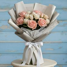 Букет цветов из:  Розы в Первомайском Оренбургский район