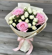 Букет цветов из:  Розы в Первомайском Оренбургский район