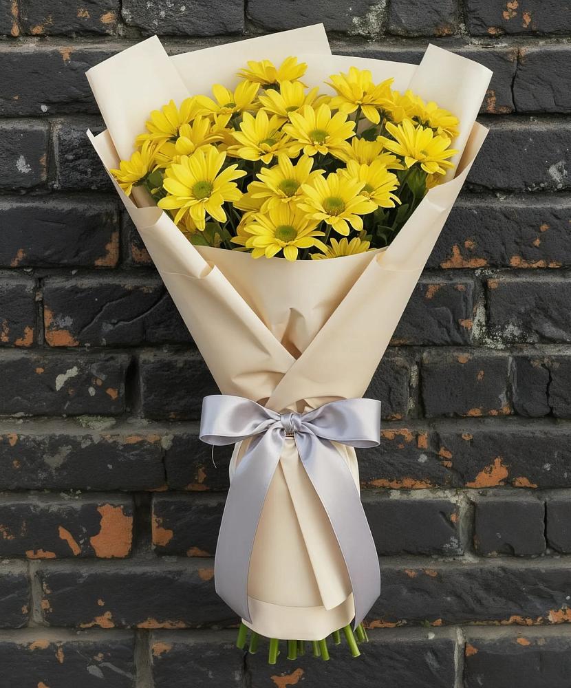 Букет цветов из: Хризантемы в Первомайском Оренбургский район