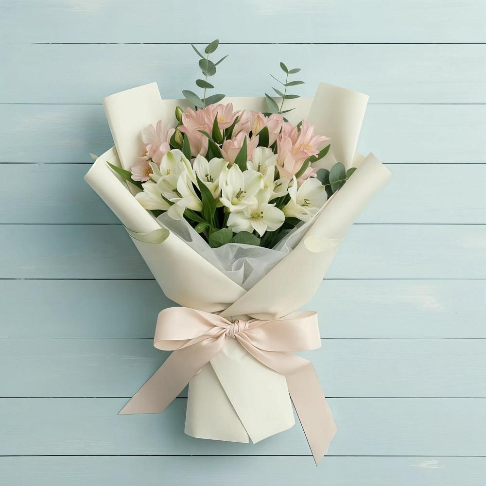 Букет цветов из: Альстромерии в Первомайском Оренбургский район