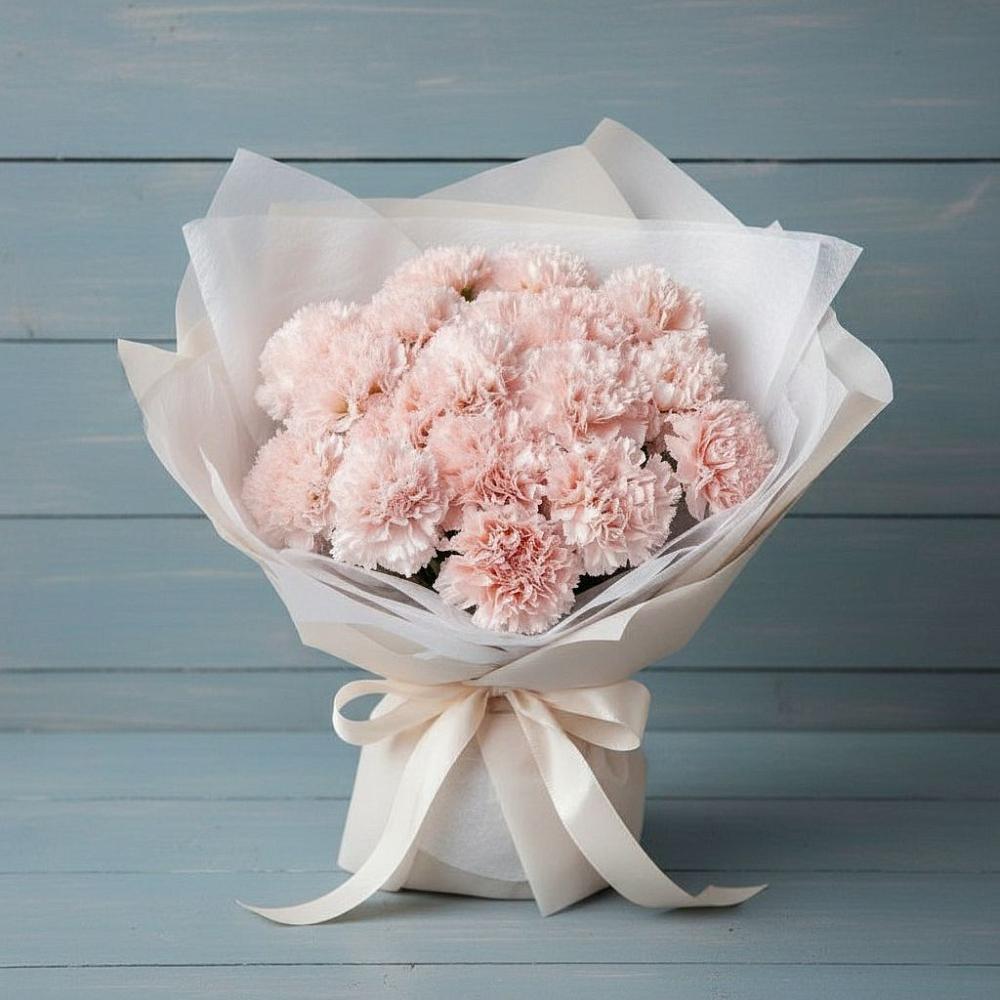 Букет цветов из: Гвоздики в Первомайском Оренбургский район