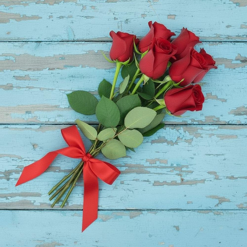 Букет Красные розы в Первомайском Оренбургский район