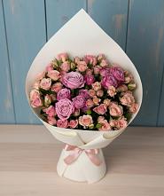 Букет цветов из:  Розы в Первомайском Оренбургский район